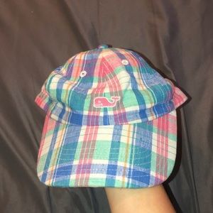 Vineyard vines plaid hat